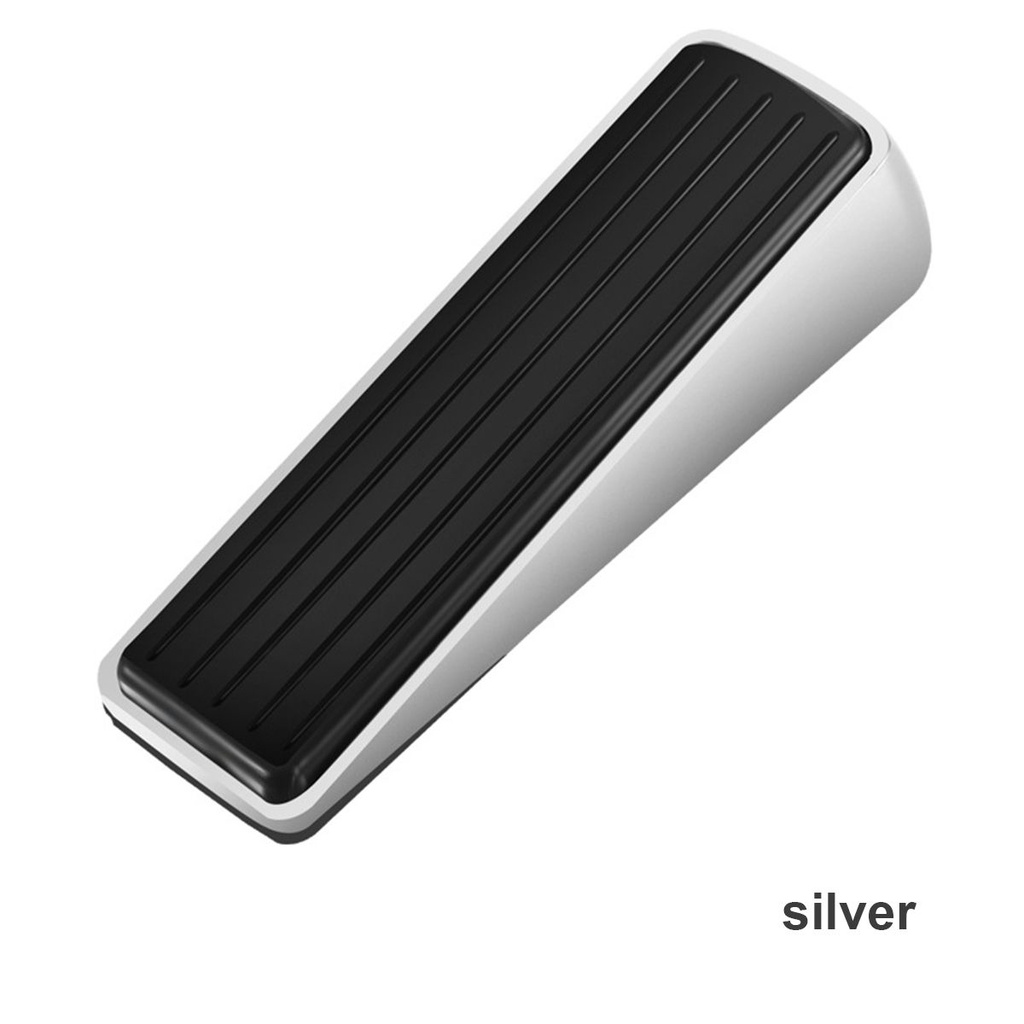 Heavy Duty Door Stop For Bottom Of Door Stainless Steel Rubber Keep