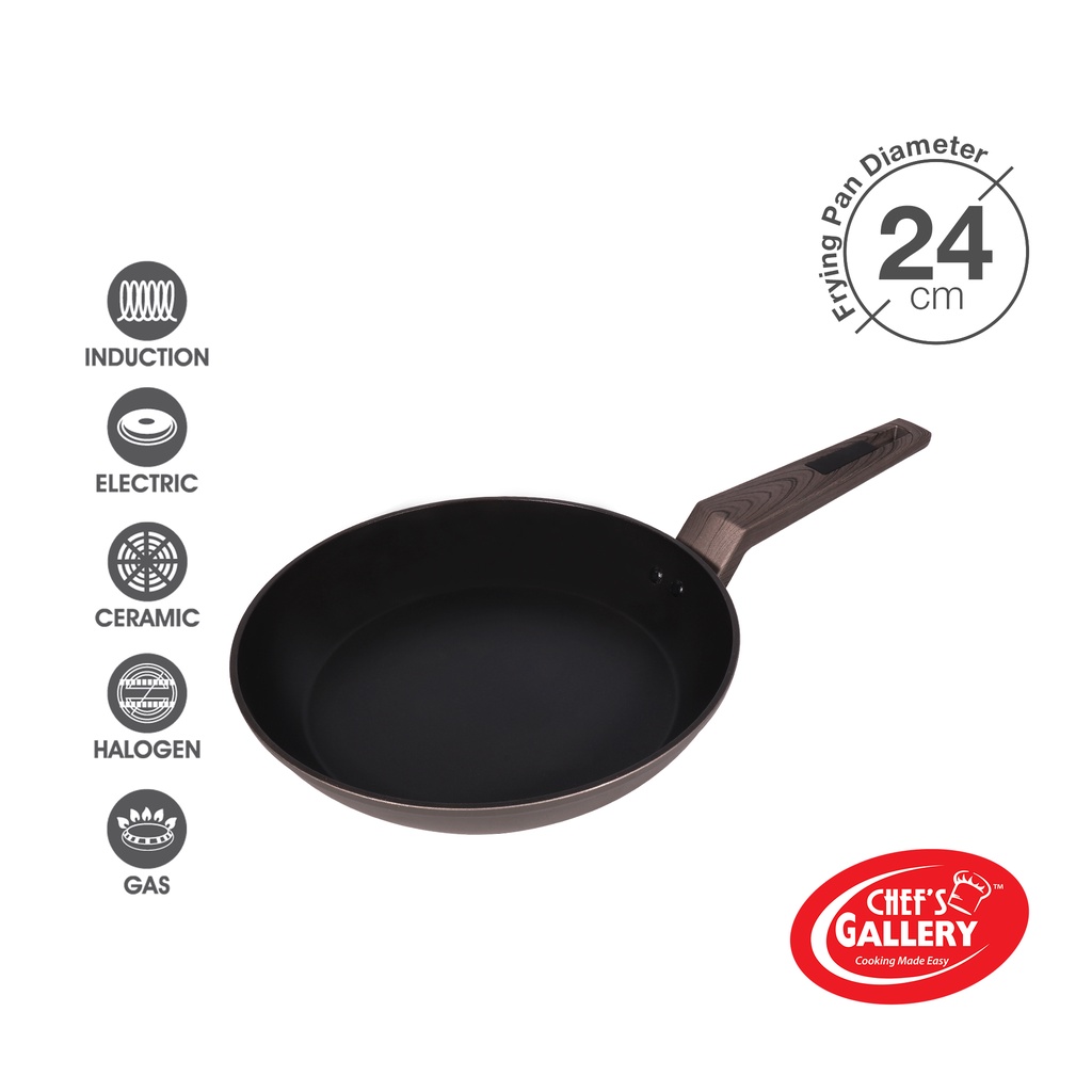 Chef S Gallery Epicurean Frying Pan Cm Greblon Non Stick Pfoa