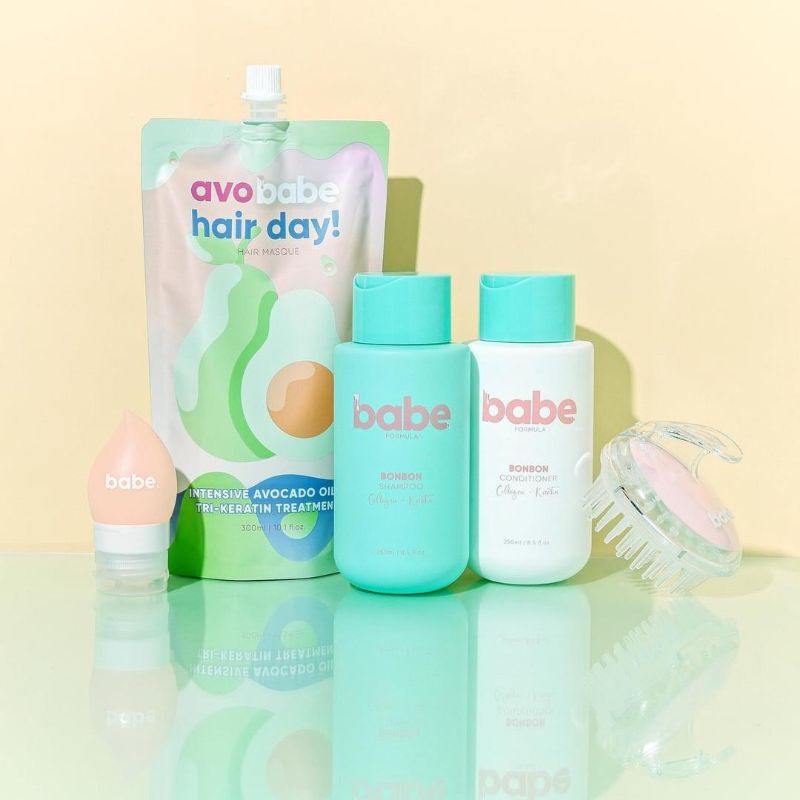 Babe Formula Avo Hair Day Bonbon Blossom And Nectar Shampoo And