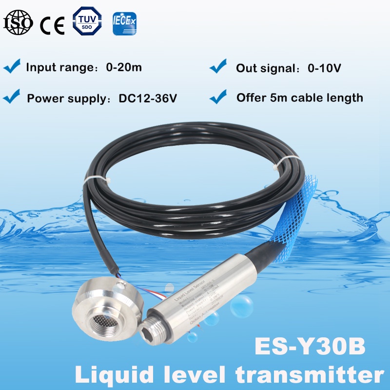 Anti Clogging Liquid Level Transmitter Type Sediment Water Level