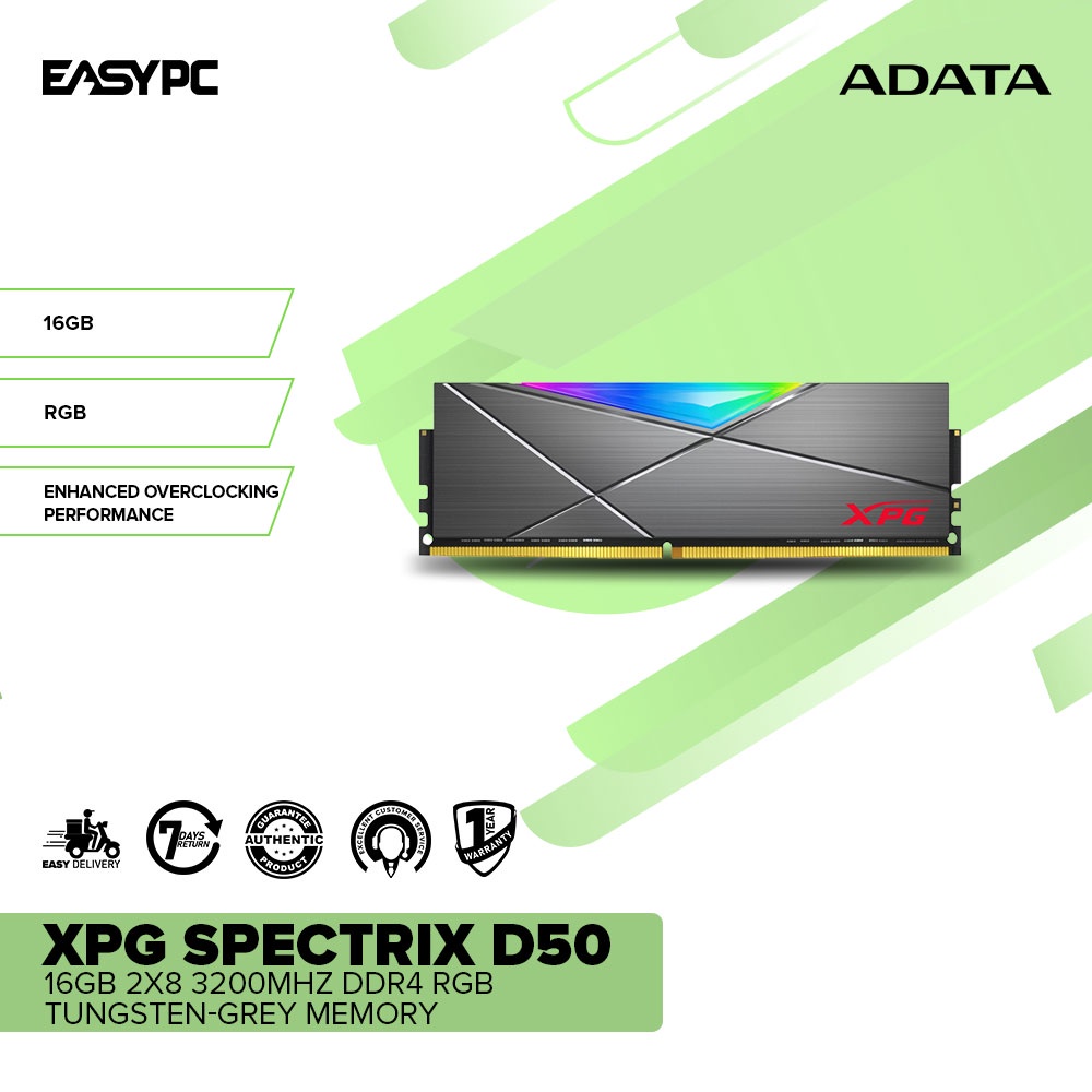 Easypc Adata Xpg Spectrix D Gb X Mhz Ddr Rgb Gaming Memory