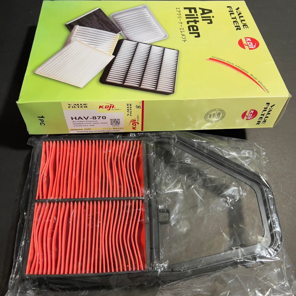 KOJI Air Filter Element Air Cleaner HAV 870 For HONDA Civic Vtec III