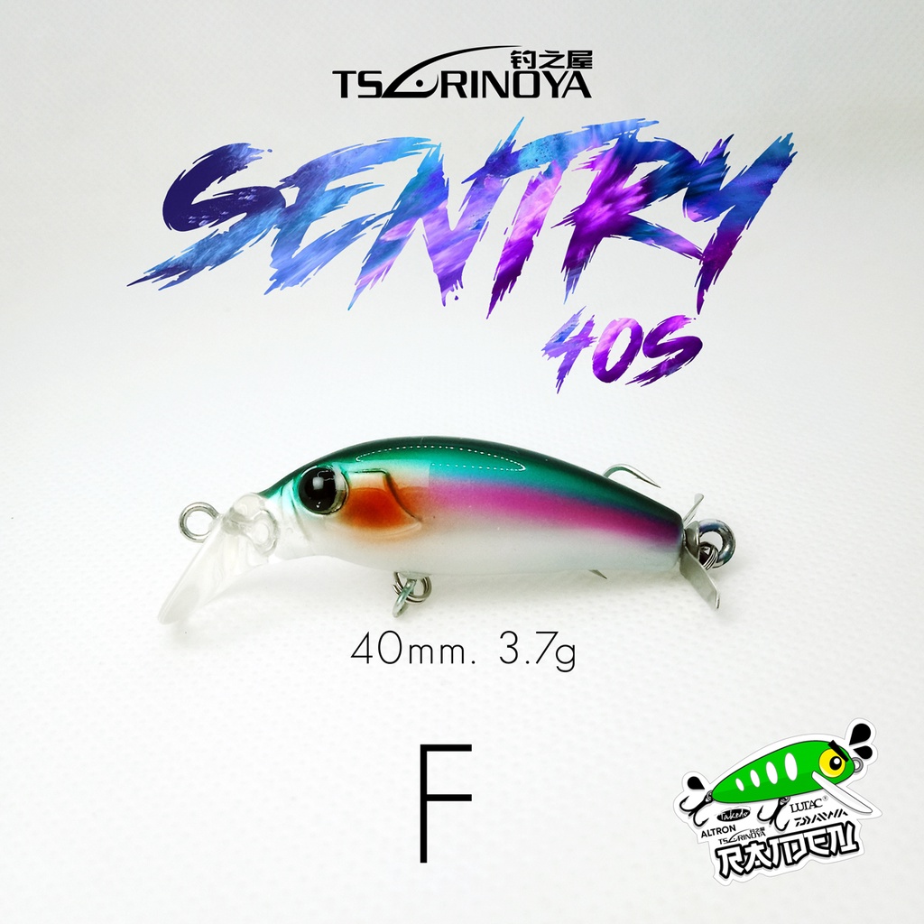 Tsurinoya Sentry 40s 40mm 3 7g Sinking Minnow Shopee Philippines