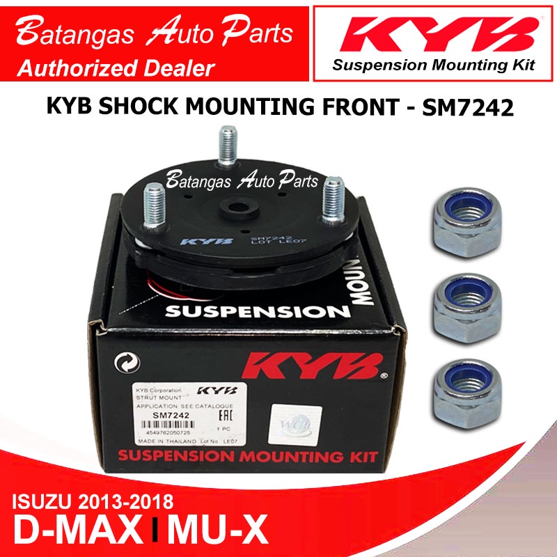 KAYABA KYB SHOCK MOUNTING ISUZU DMAX D MAX MUX MU X 2013 2018 FRONT