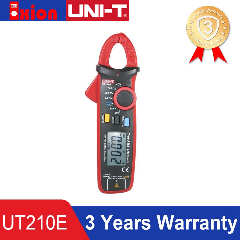 Uni T Ut E Ut D Mini Digital Clamp Meters Ac Dc Current Voltage