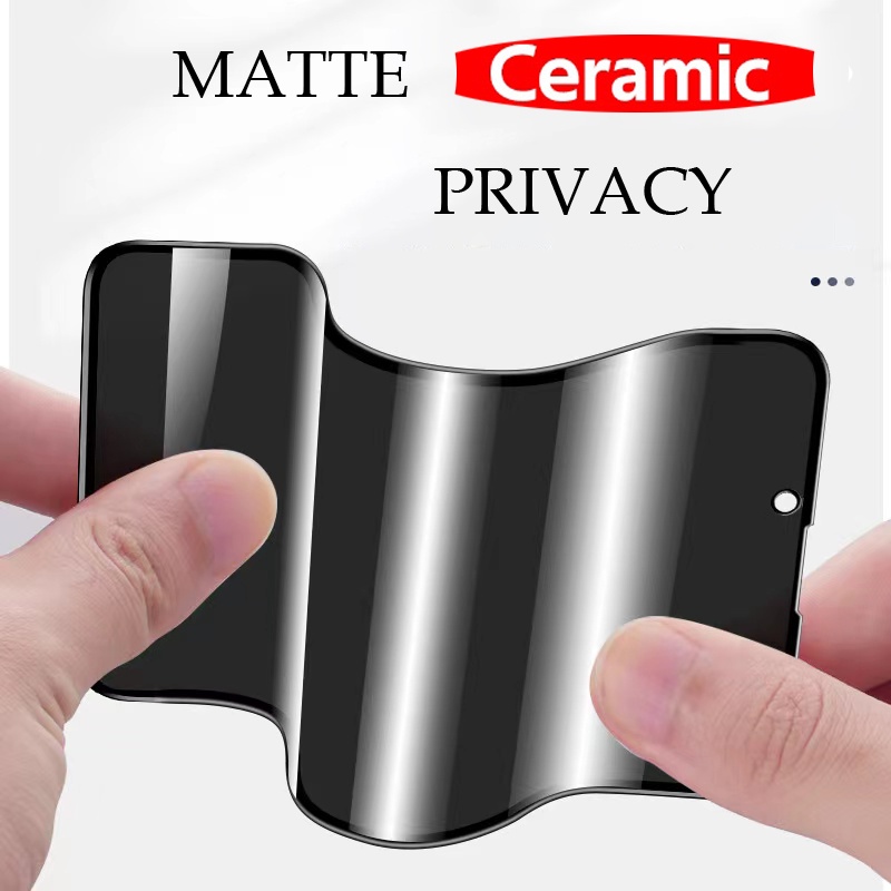 MATTE CERAMIC PRIVACY SCREEN PROTECTOR FOR RM 6 6A 9A 9C 9T 2021 POCO