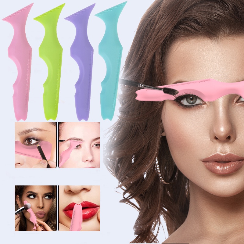 Silicone Eyeliner Aid Stencil Multi Functional Eye Makeup Assist