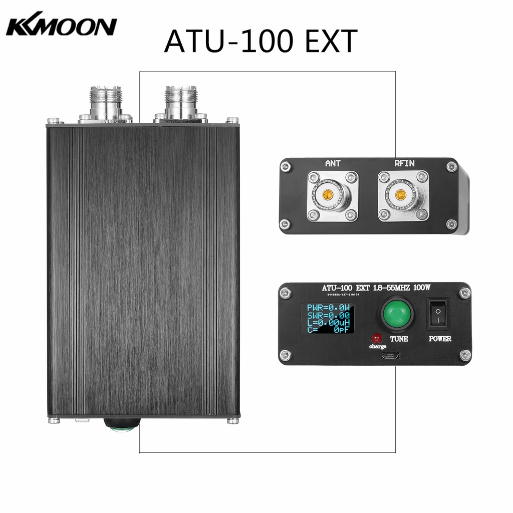 Kkmoon Automatic Antenna Tuner Atu Ext Mhz W Shortwave