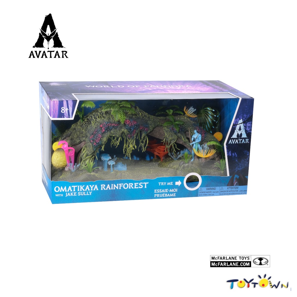 Mcfarlane Toys Disney Avatar World Of Pandora Omatikaya Rainforest W