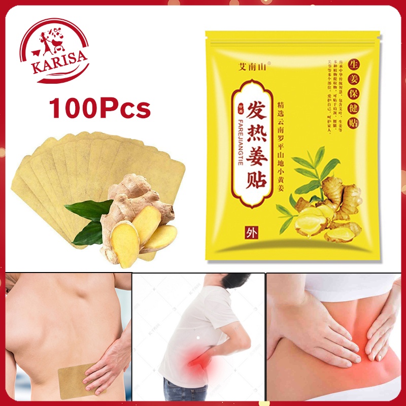 Pcs Herbal Ginger Patch Relieve Pain And Improve Sleep Herbal Ginger