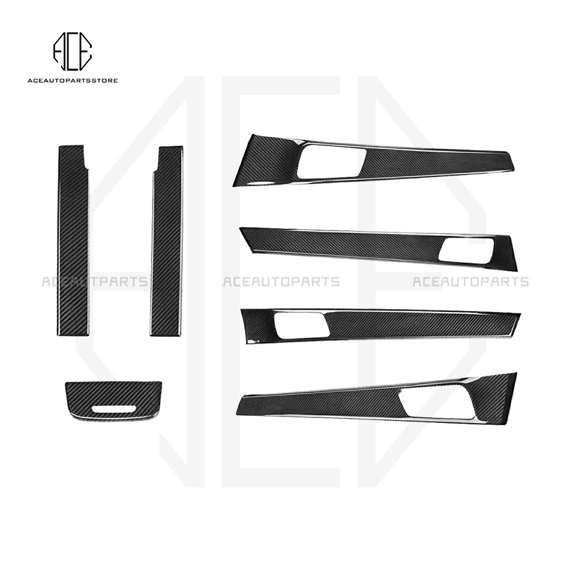 Free C O DDry Carbon Fiber Interior Trims Dashboard Covers For Porsche