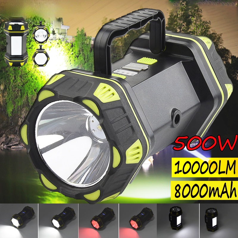 Most Powerful Flashlight Heavy Duty Searchlight Long Range Flashlight