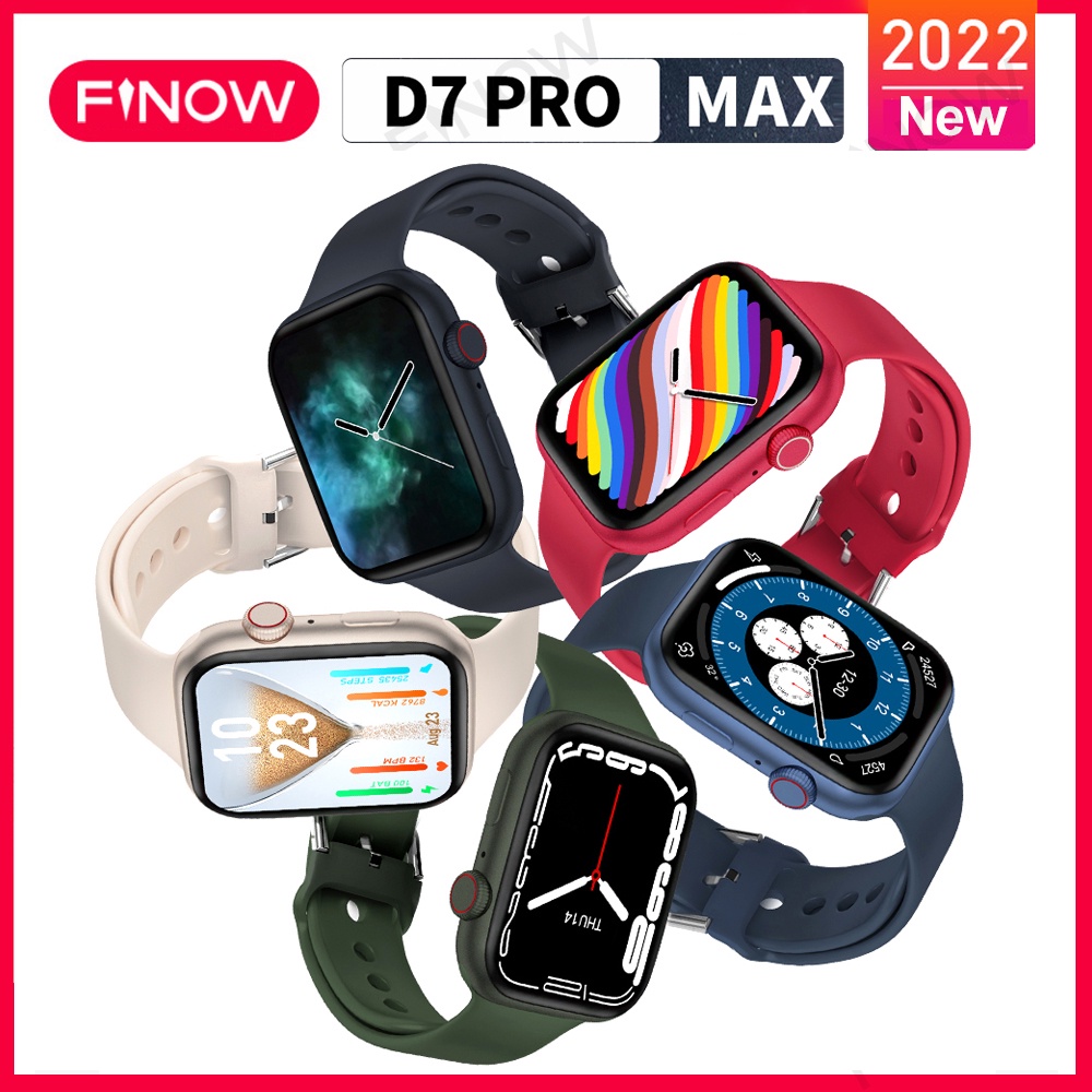 Finow D Pro Max Smartwatch Series Bluetooth Call Music Play Gps