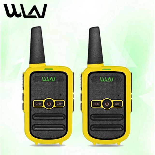 Set Of Wln Kd C Uhf Mhz Channel Two Way Walkie Talkie