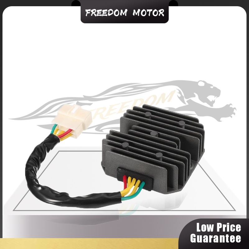 Freedom Motor Universal Motorcycle Voltage Regulator Rectifier For