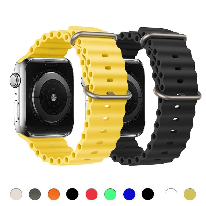 Ocean Strap For Apple Watch Band 49mm 45mm 44mm 40mm 41mm 42mm 49 45 Mm