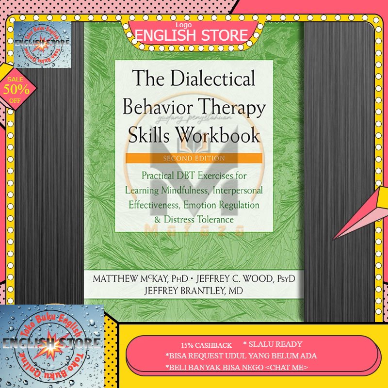 The Dialectical Behavior Therapy Skills Workbook English Shopee