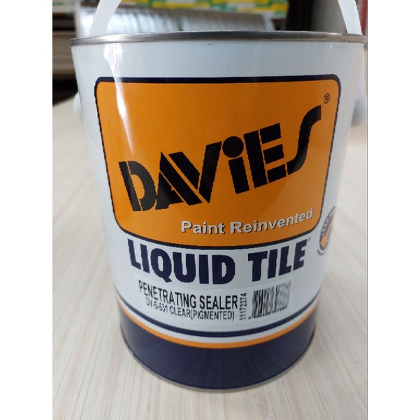 Davies Dv Liquid Tile Penetrating Sealer Clear Pigmented Liter