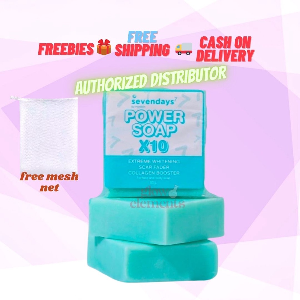 SEVENDAYS Power Soap X10 By Herskin Kath Melendez KathRye Her Skin