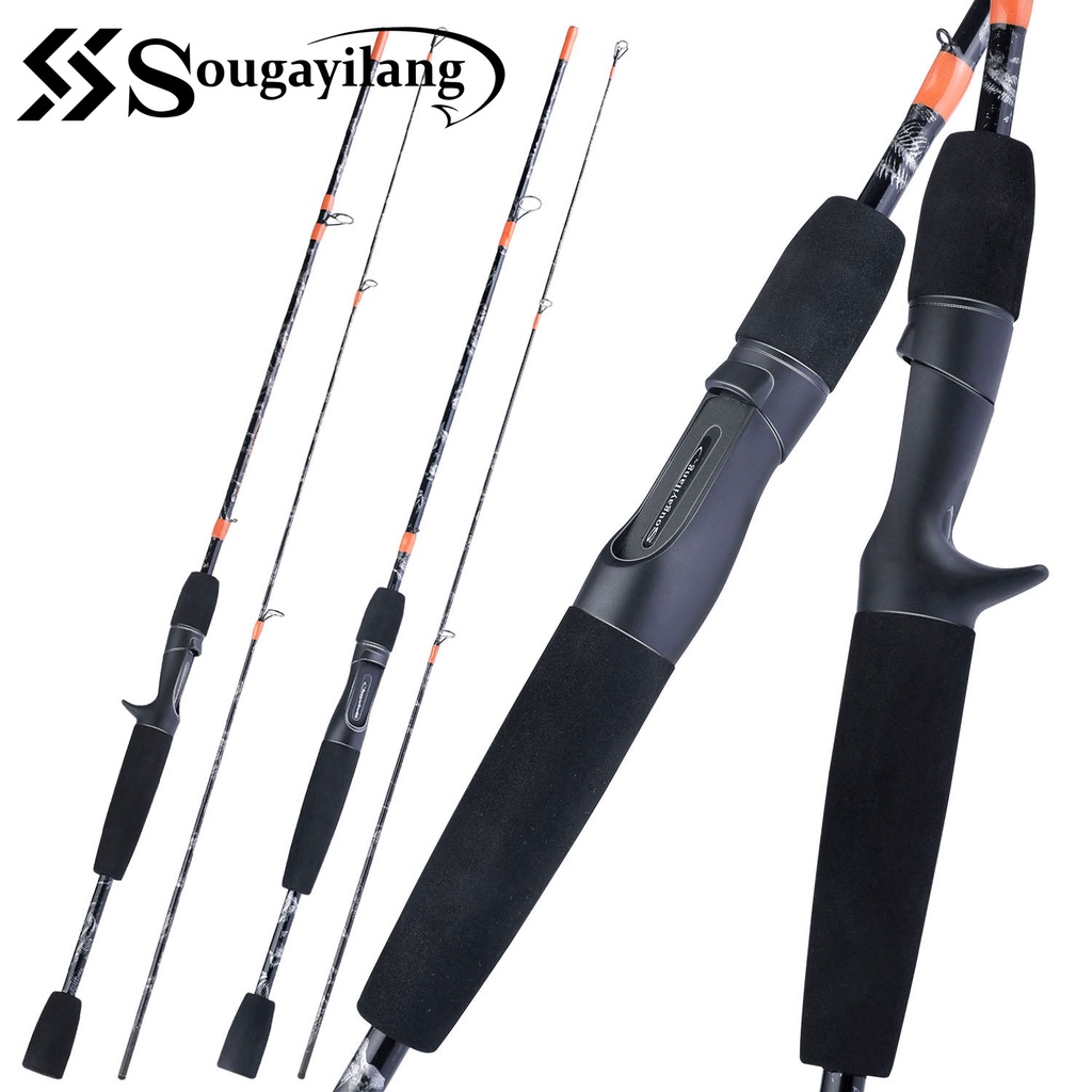 Sougayilang Fishing Rod 5ft 2 Sections Spinning Casting High Quality