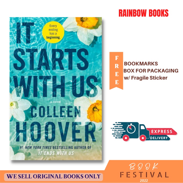 It Starts With Us By By Colleen Hoover Us Version Shopee Philippines