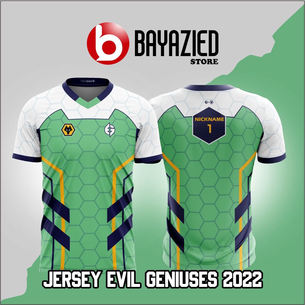 Evil GENIUSES JERSEY THE INTERNATIONAL DOTA TI 2022 Shopee Philippines