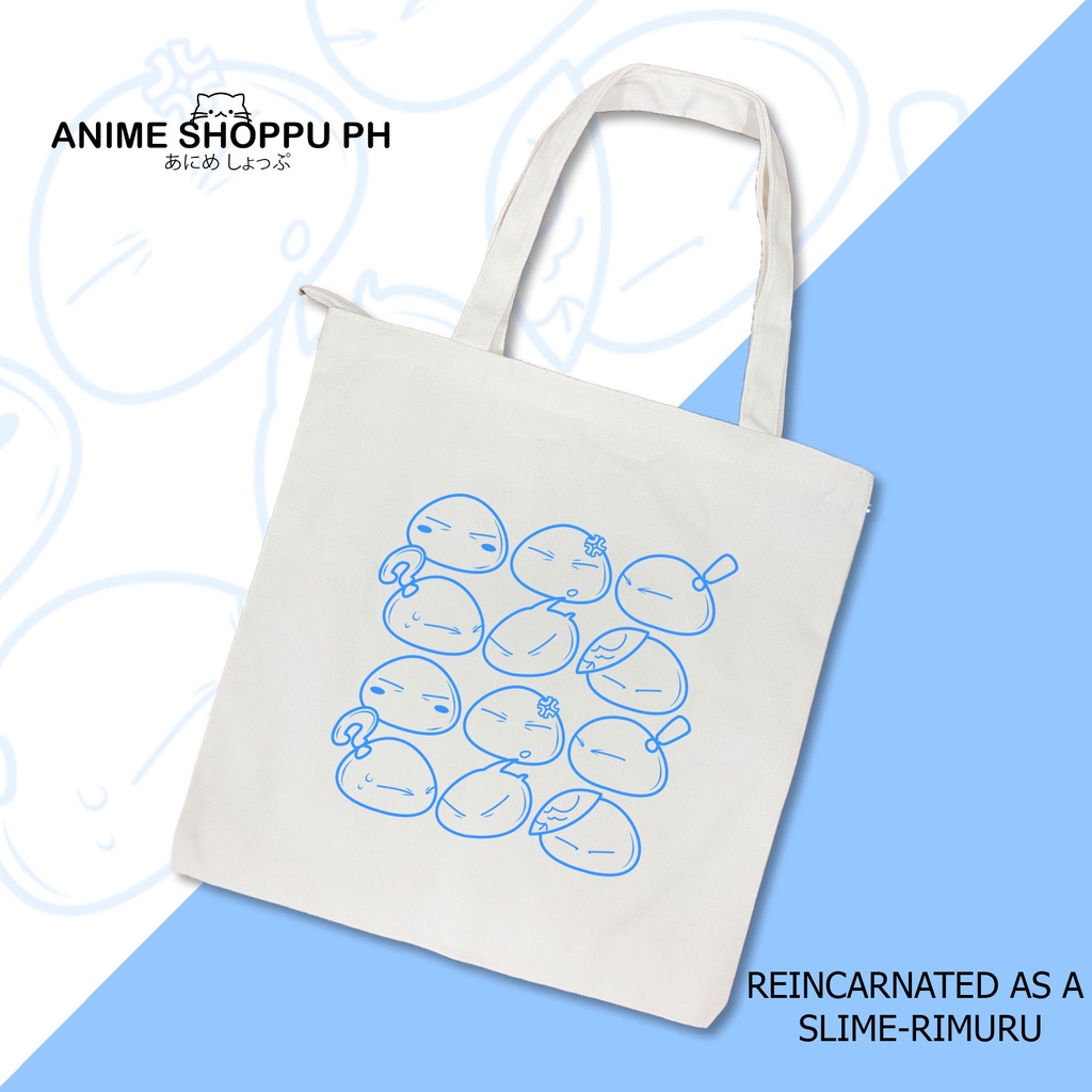 REINCARNATED AS A SLIME RIMURU Anime Canvass Tote Bag Anime