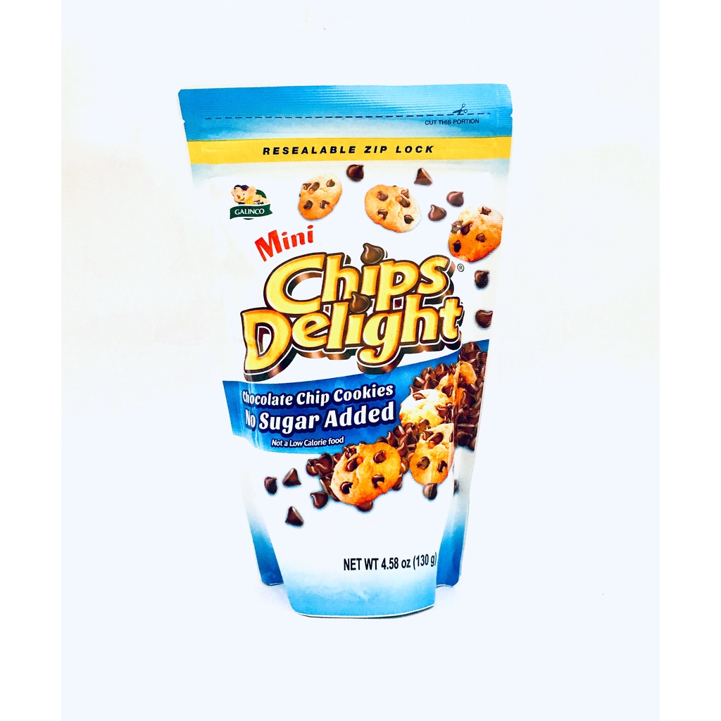 Chips Delight No Sugar Mini Chocolate Chip Cookies No Sugar Added G