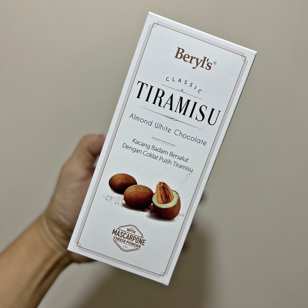 Beryl S Classic Tiramisu Almond White Chocolate 200g Shopee Philippines