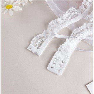 Set Sexy Lace Lingerie Underwear Adjustable Bras Briefs Transparent