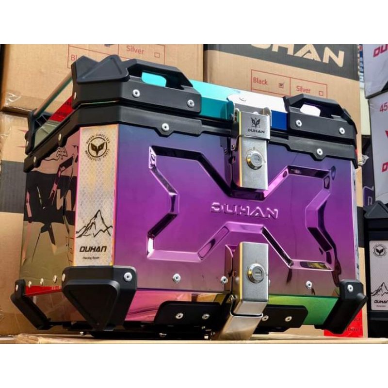 DUHAN 45L SPECIAL COLOR ALLOY BOX WITH BACKREST Shopee Philippines