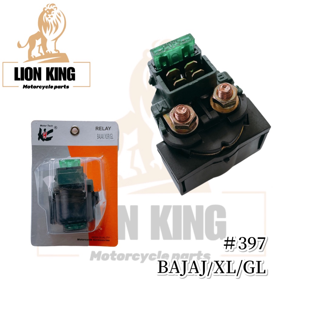 Motorcycle Starter Relay Kymco Bajaj Xl Gl Xrm Raider Bajaj Mio