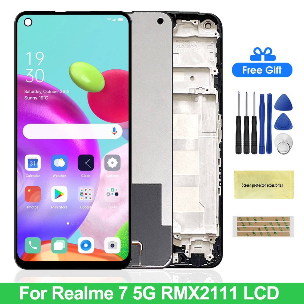 Original For Realme G Global Rmx Lcd Display Touch Screen