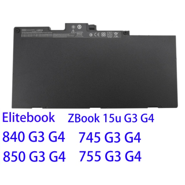 Cs Xl Laptop Battery For Hp Elitebook G G Zbook U