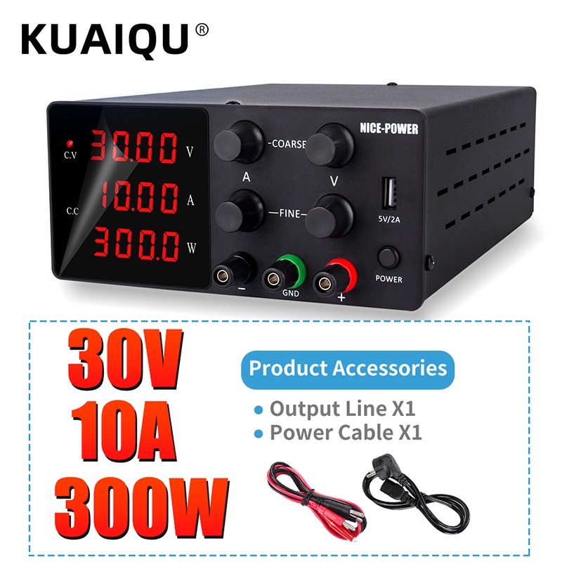 Kuaiqu V A Adjustable Laboratory Switching Dc Power Supply V A