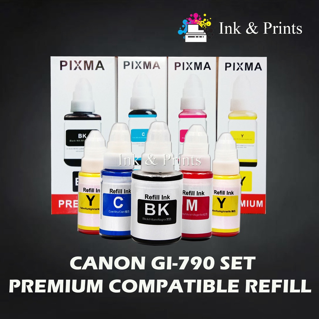 Canon Compatible Refill Ink Gi Gi Set For Pixma G G