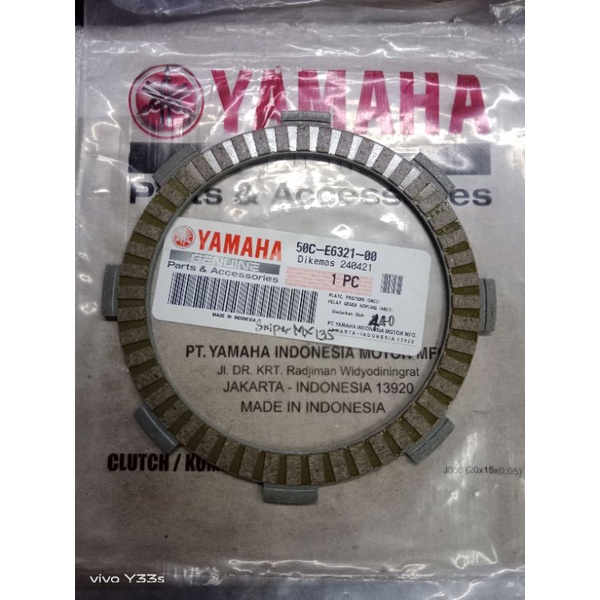 Clutch Lining Sniper Mx Yamaha Original C E Shopee