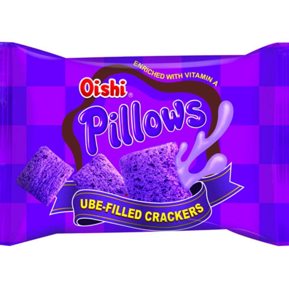 Oishi Pillows Ube Cracker G Shopee Philippines