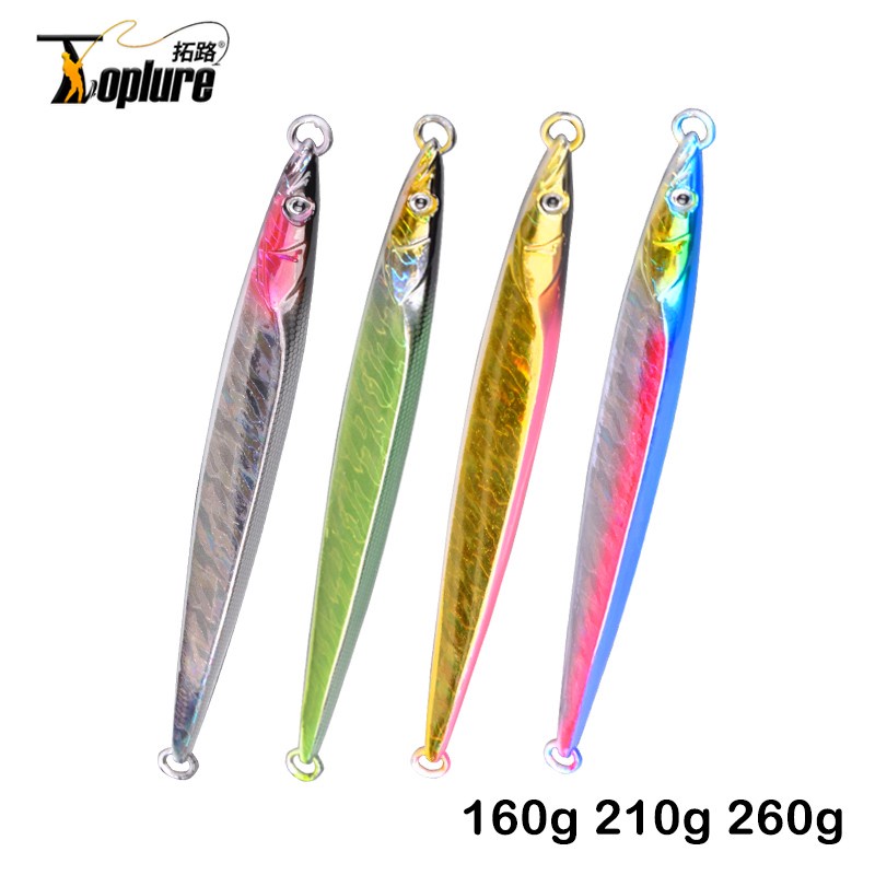 Tl G G G Hard Metal Jigs Fast Fall Sinking Jigging Fishing