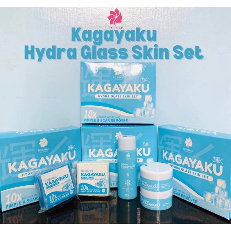 Rosmar Kagayaku Hydra Glass Skin Set Shopee Philippines