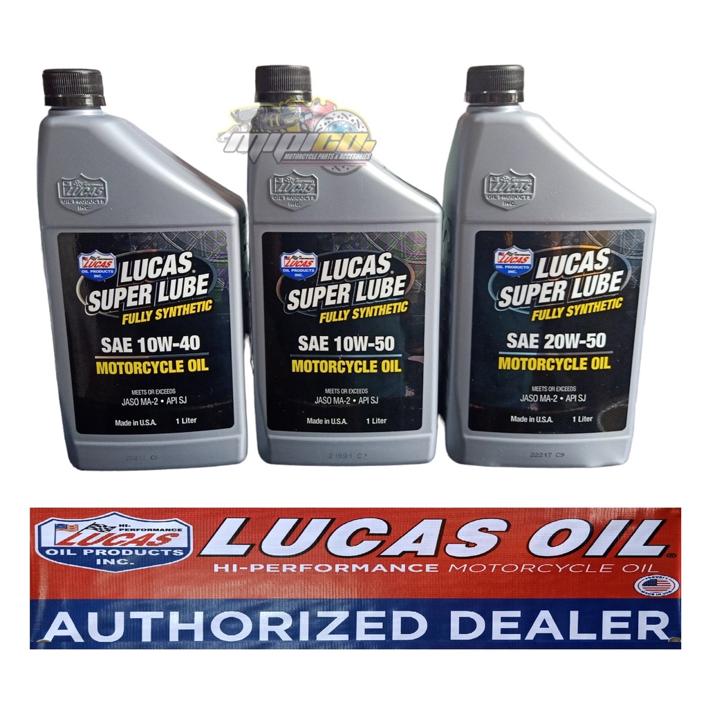 Lucas Super Lube Fully Synthetic Sae W Sae W Sae W