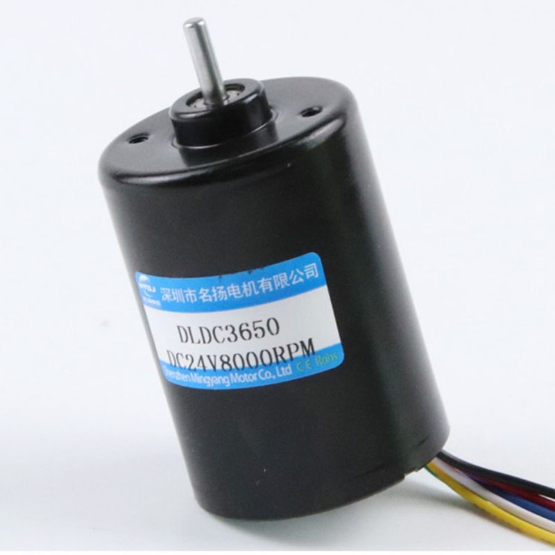 DC High Speed Brushless BLDC Motor 12V 24V With Hall Driver 3650