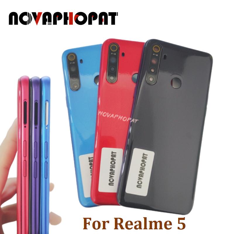 Novaphopat Lcd Faceplate Frame Middle Bezel For Oppo Realme Rmx