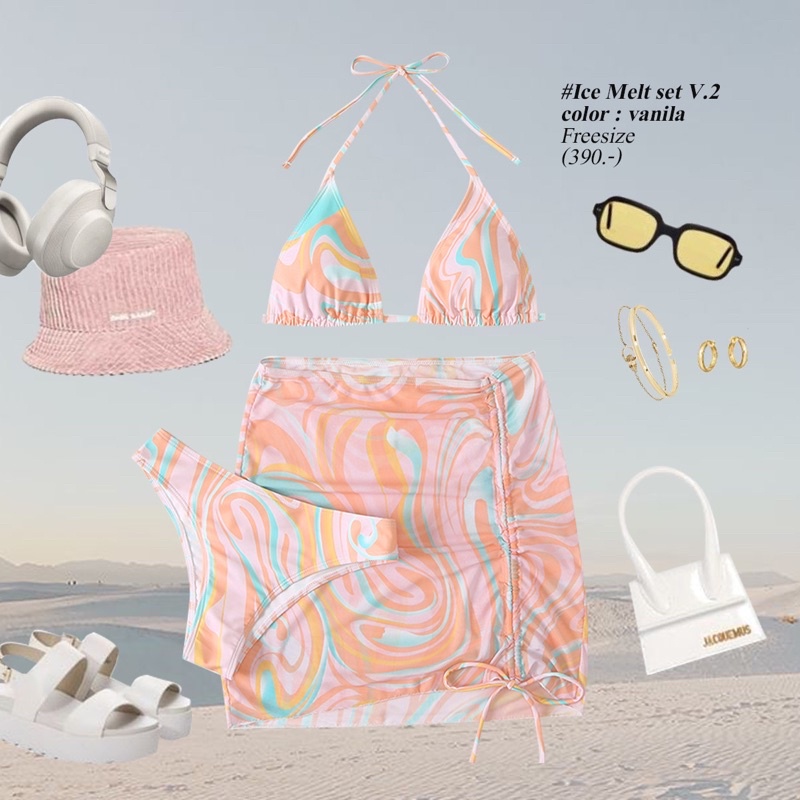 ICEBLINK Ice Melt Set Swimsuit Bikini Shopee Philippines