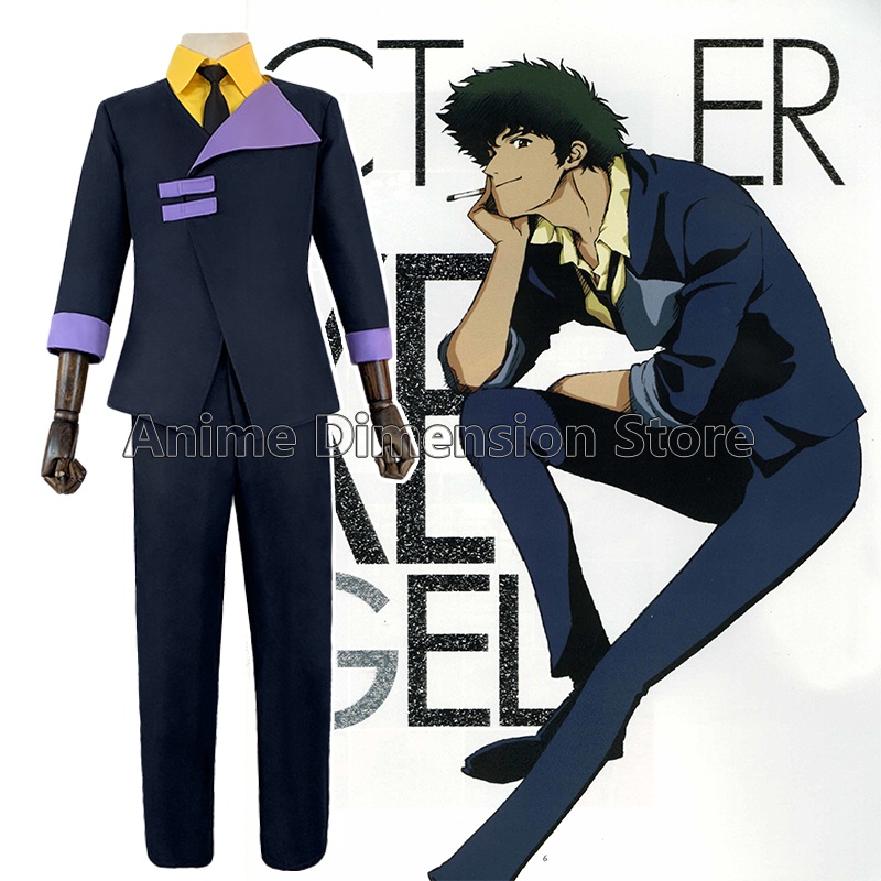 Anime Cowboy Bebop Spike Spiegel Cosplay Costumes For Man And Women