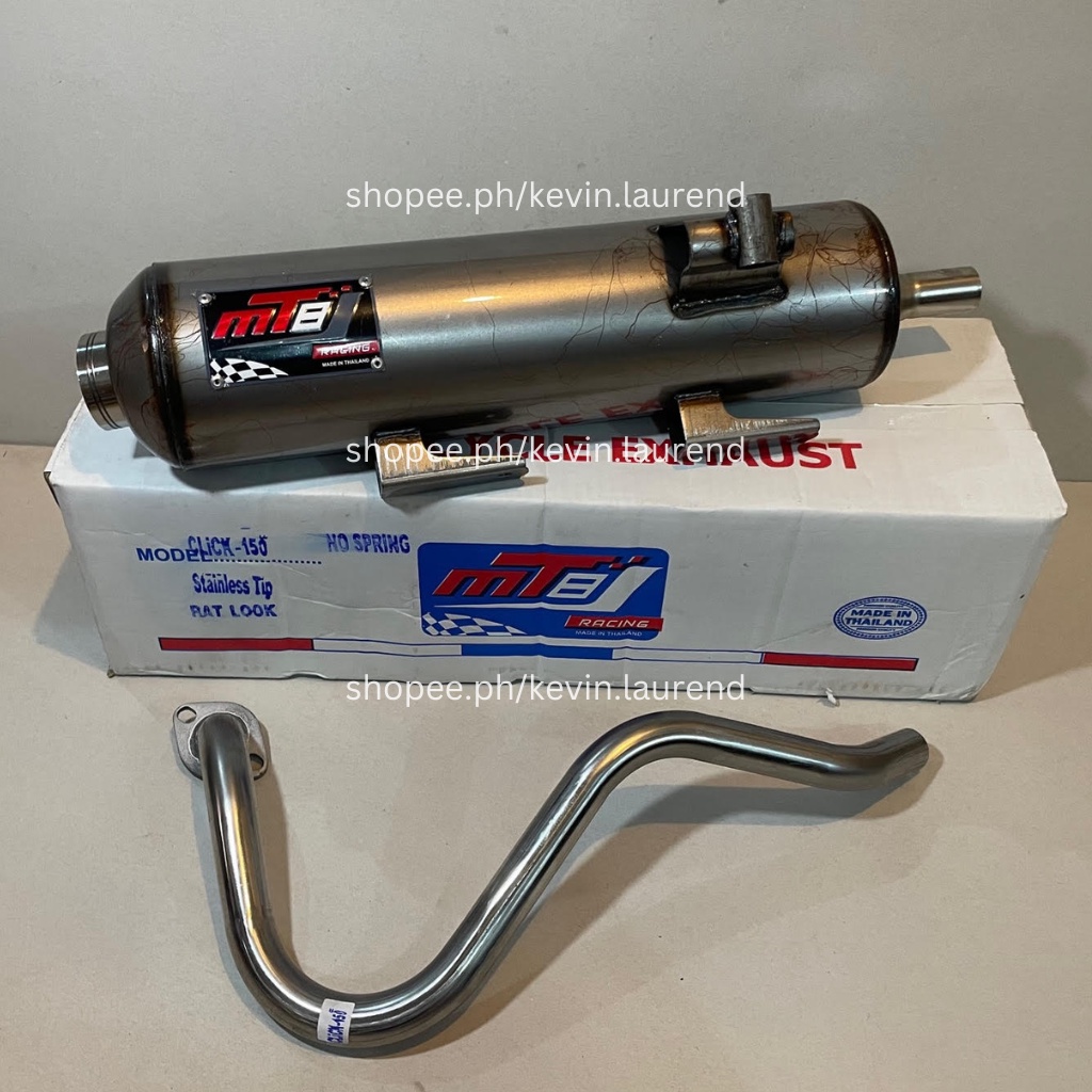 MT8 Pipe For CLICK 125i 150i V2 V3 GAMECHANGER HONDA Stainless