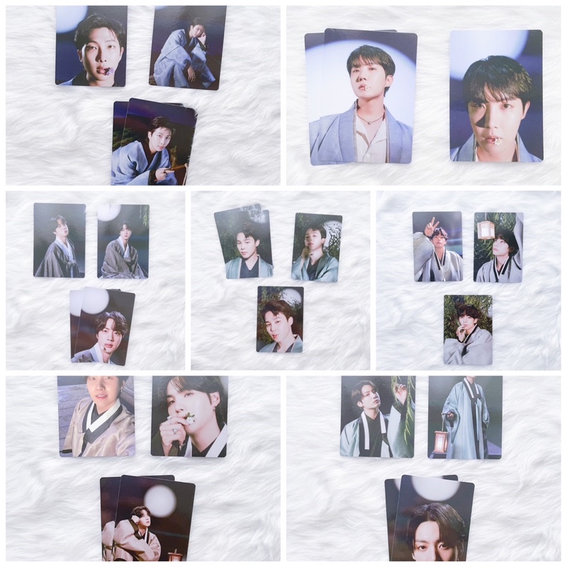 ON HAND TINGI OFFICIAL BTS 2022 Dalmajung Mini Photocards RM Jin Suga