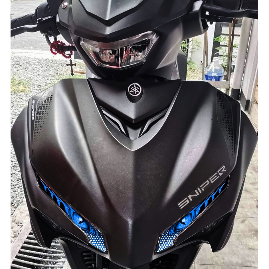 Winker For Yamaha Sniper V Sky Blue Dragon Eyes Shopee Philippines