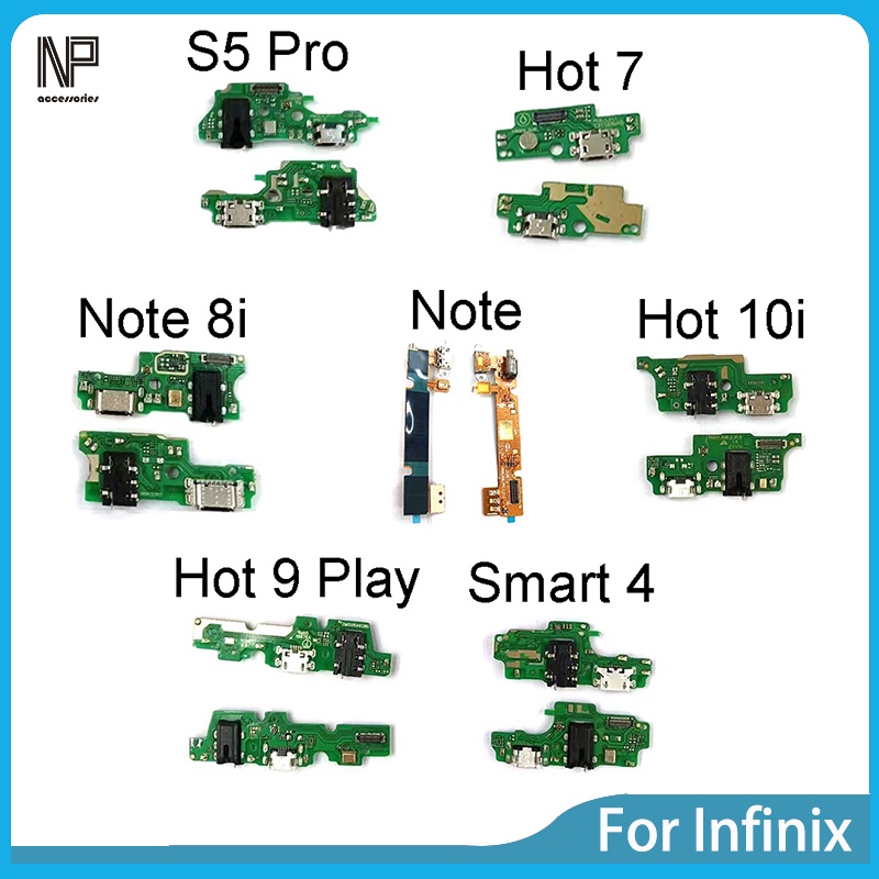 Charging Board For Infinix Tecno Hot X Note X Note X S