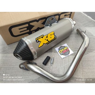 Exos X Pipe For Honda Click V V Gamechanger Shopee Philippines